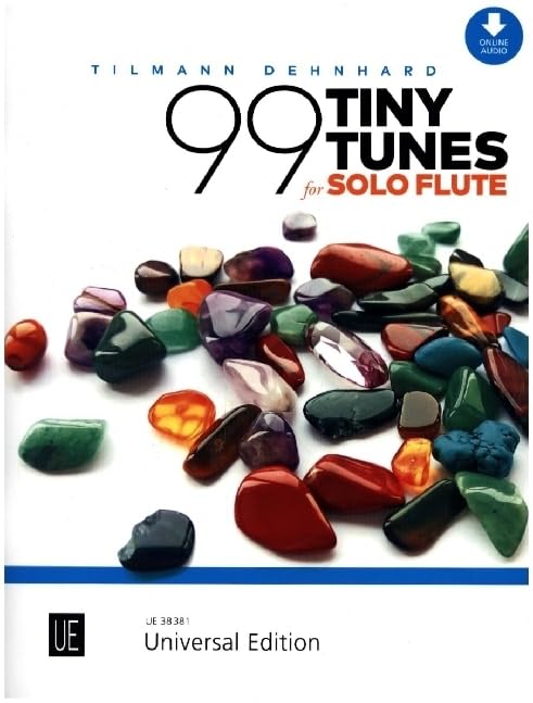 99 Tiny Tunes: Flöte mit Online Audio. Partitur. Books