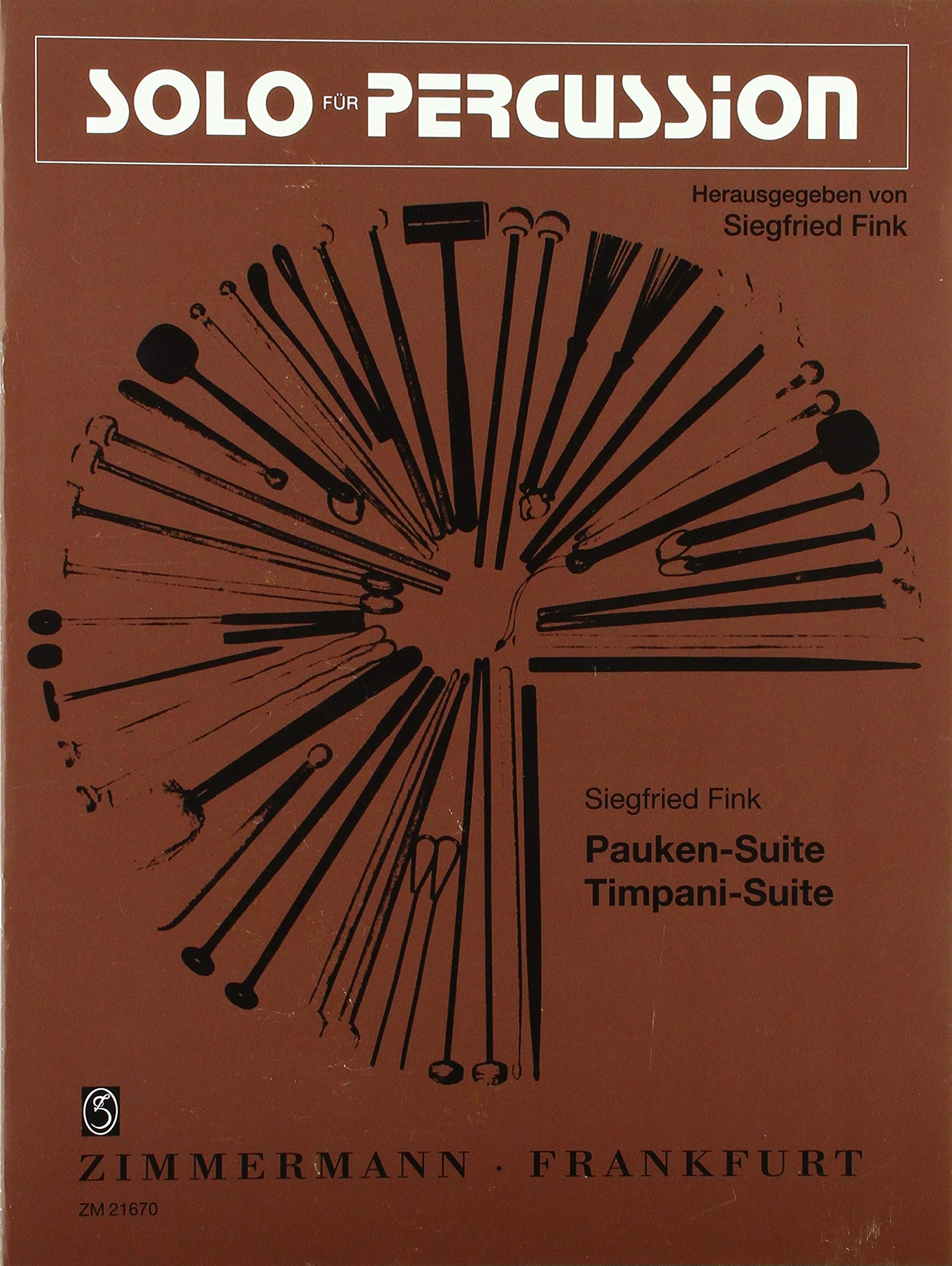 Pauken-Suite: Percussion. (Solo für Percussion) Sheet Music