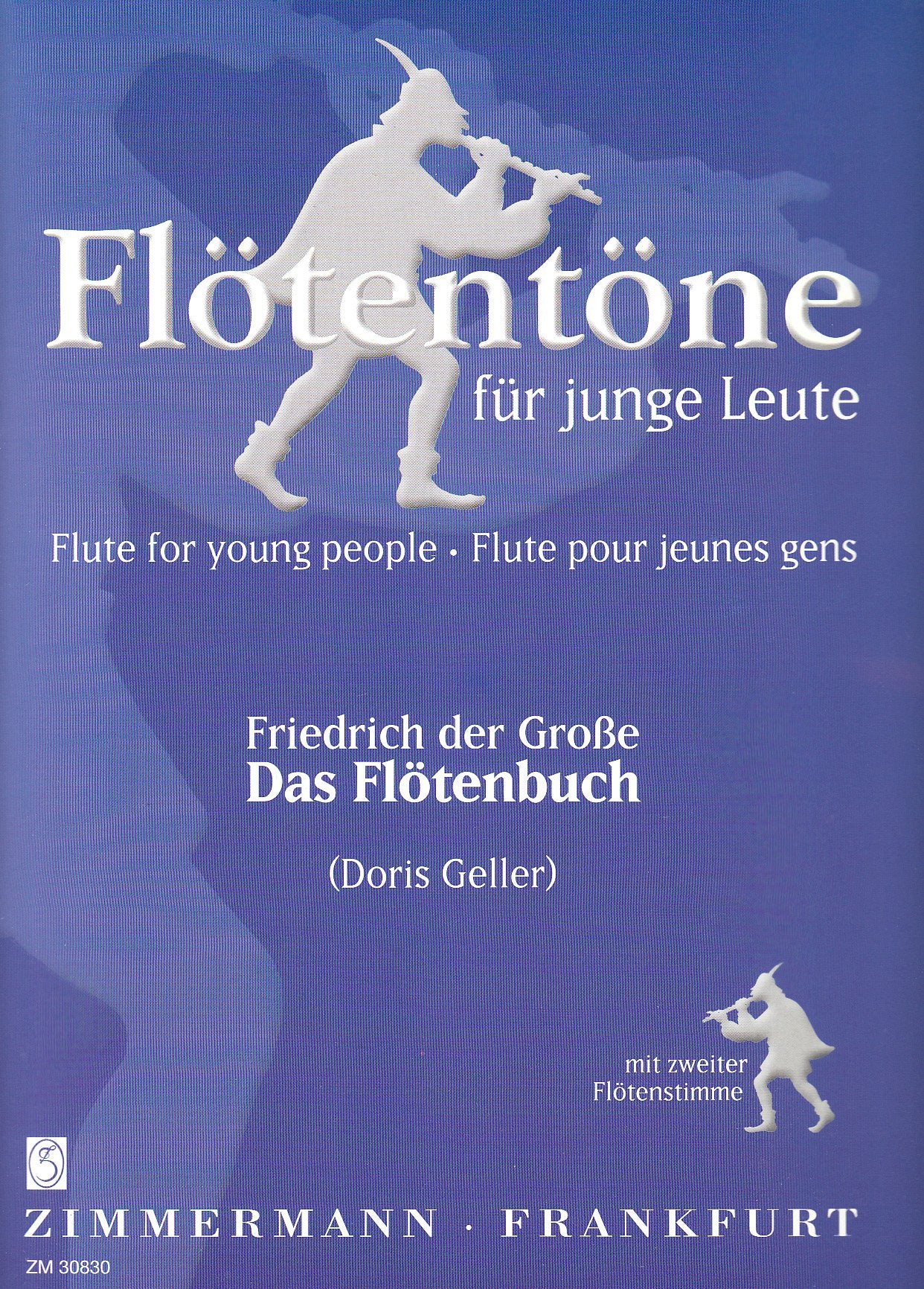 Das Flötenbuch (Auswahl): mit unterlegter 2. Stimme. 1-2 Flöten. (Flötentöne) Sheet Music