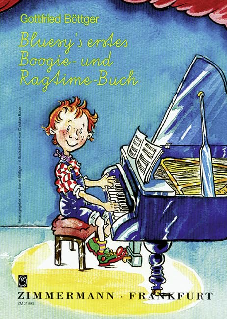 Bluesy's Boogie- und Ragtime-Buch: 12 Klavierstücke für Kinder Sheet Music