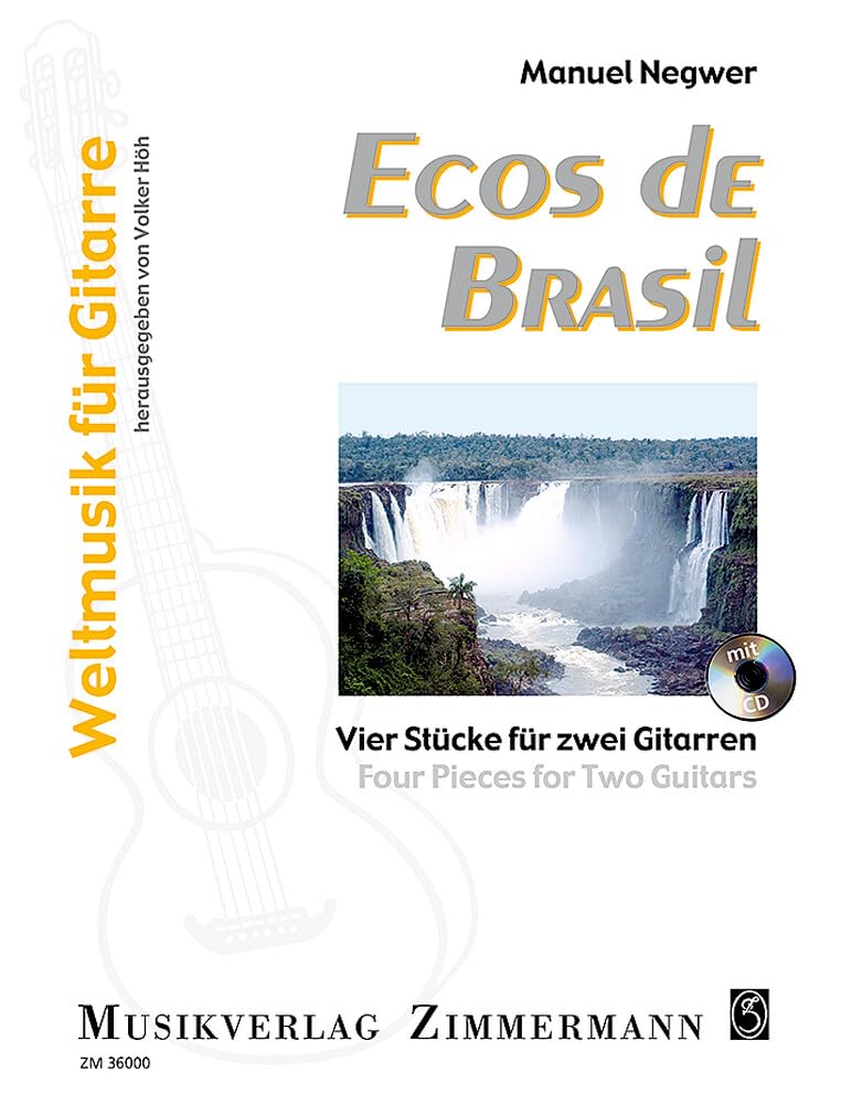Ecos de Brazil: Vier Stücke. 2 Gitarren. (Weltmusik für Gitarre) Sheet Music