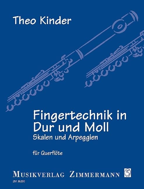 Fingertechnik in Dur und Moll: Skalen und Arpeggien. Flöte. (Jahresgabe FdQ) Arts & Music
