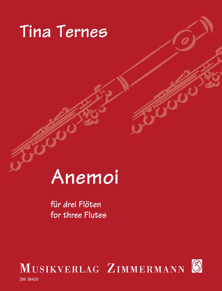 Anemoi: Jahresgabe 2024 des Vereins "Freunde der Querflöte" e. V.. 3 Flöten. Partitur und Stimmen. (Jahresgabe FdQ) Sheet Music