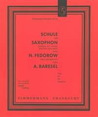 Schule für Saxophon d.e. (Neubearbeitung: Baresel): kplt. Sheet Music
