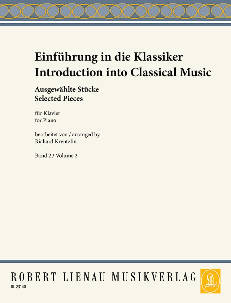 Einführung in die Klassiker 2 für Klavier Film, Art & Culture