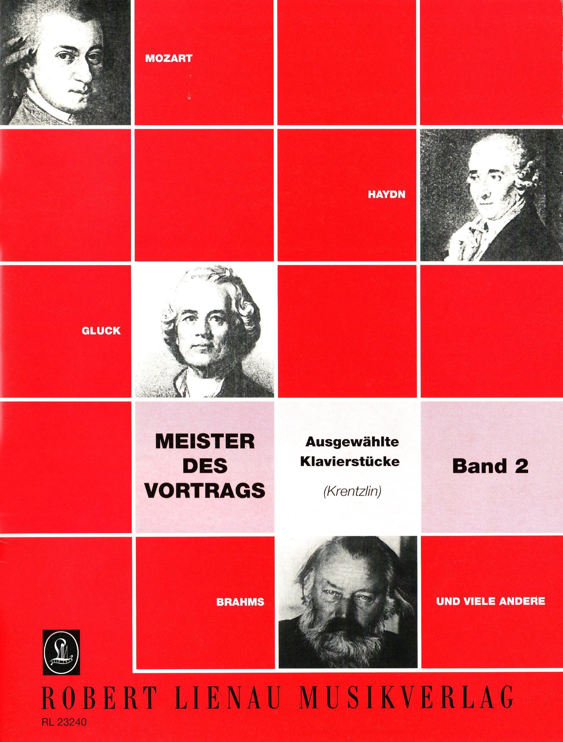 Maîtres de la représentation: Morceaux sélectionnés. piano. book