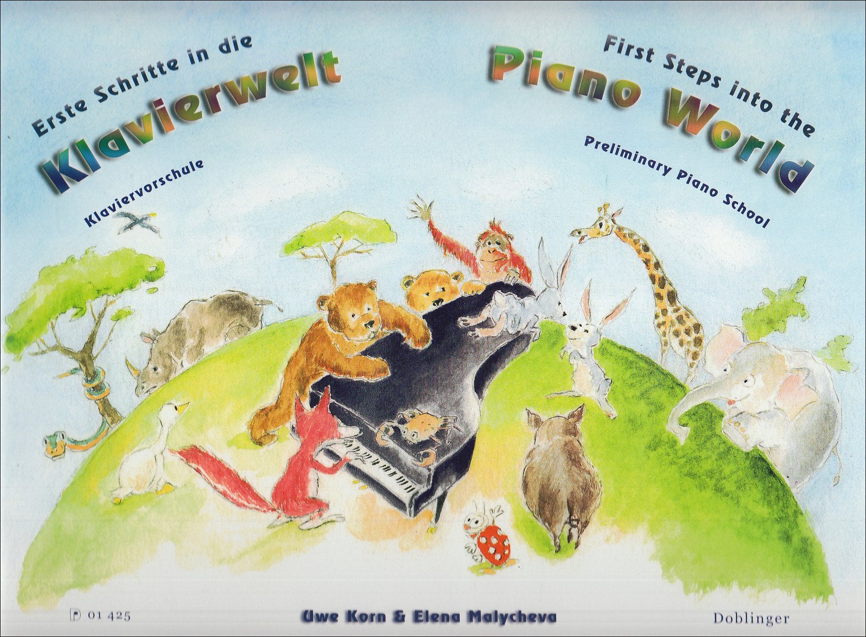 Erste Schritte in die Klavierwelt. First Steps into the Piano World Sheet Music
