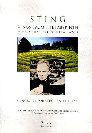Songs from the Labyrinth. songbook for voice & guitar Sheet Music