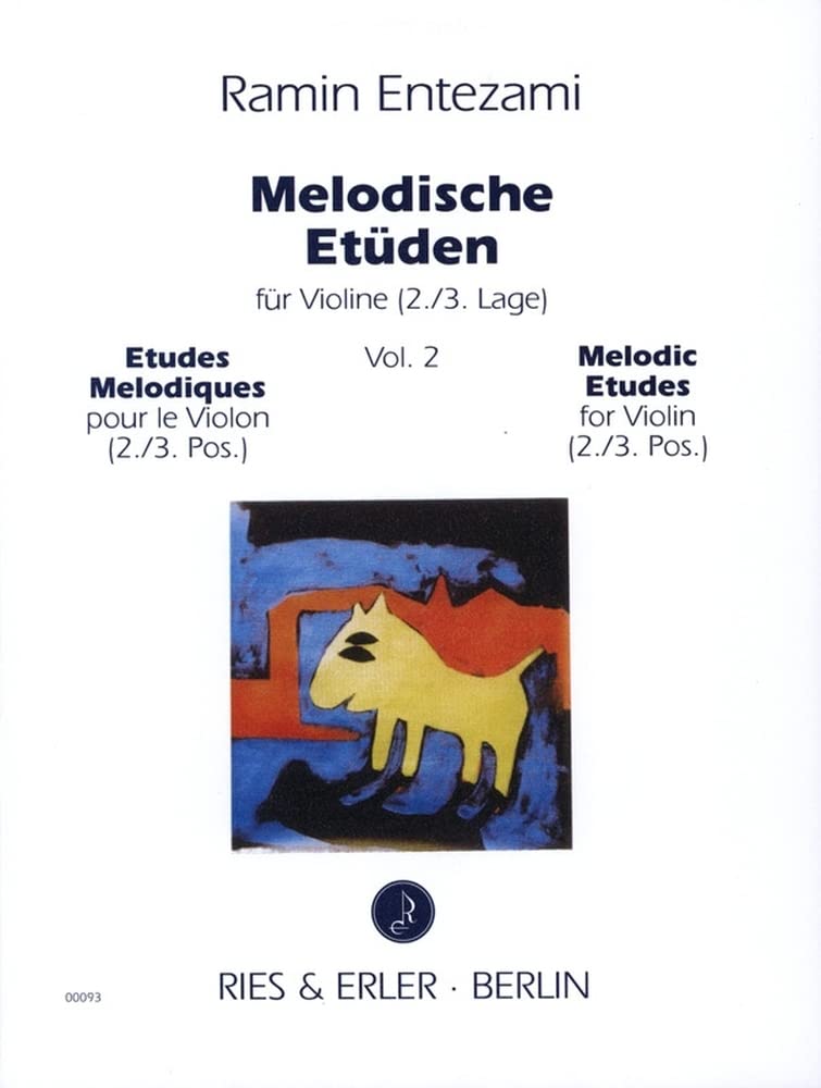 MELODISCHE ETUDEN FUR VIOLINE (2./3. LAGE) ETUDES MELODIQUES POUR LE VIOLON (2./3. POS.) Sheet Music