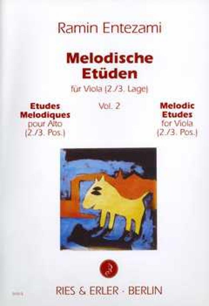 Melodische Etüden Band 2 : für Viola (2./3. Lage) Sheet Music
