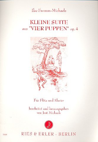 Kleine Suite opus.4 aus Vier Puppen: für Flöte und Klavier Books