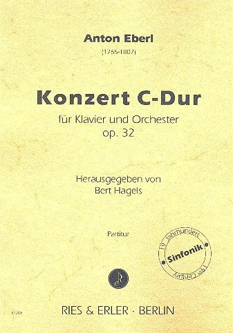 Konzert C-Dur op.32 : für Klavier und Orchester Partitur Books