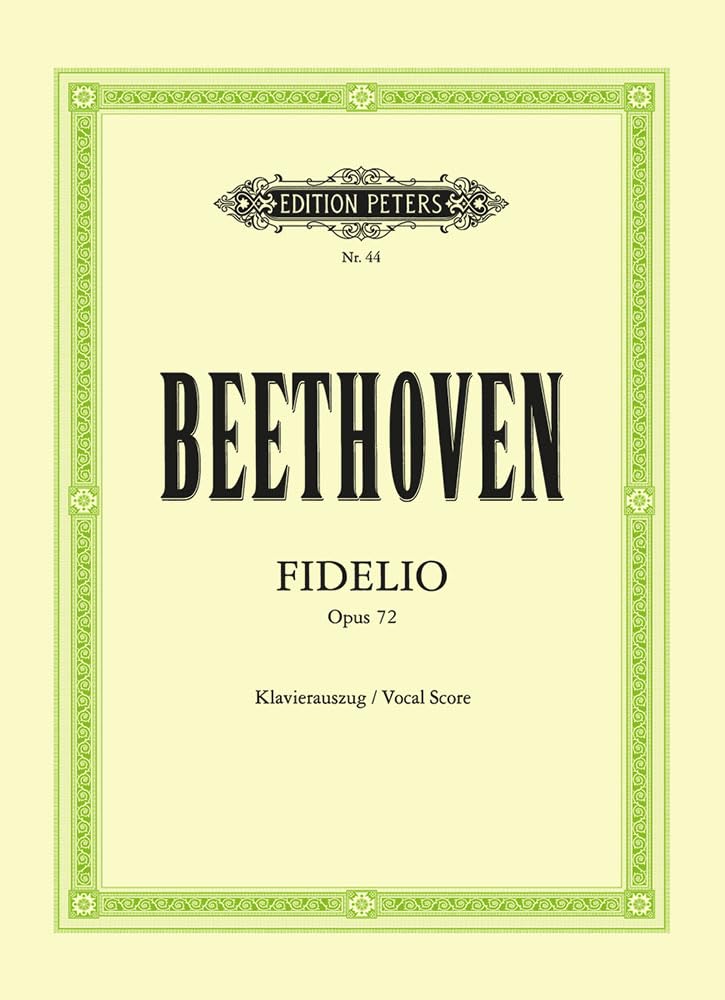 Fidelio Op. 72 (Vocal Score) Sheet Music