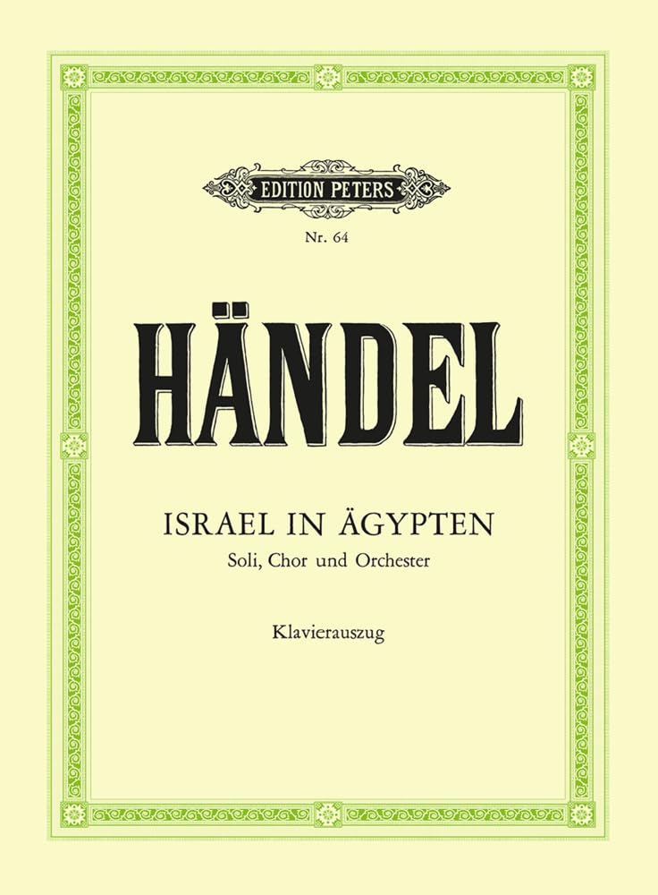 Israel in Ägypten Sheet Music