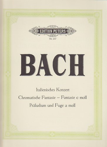 EDITION PETERS BACH J. S. - SELECTED WORKS Partition classique Piano - instrument à clavier Piano cd