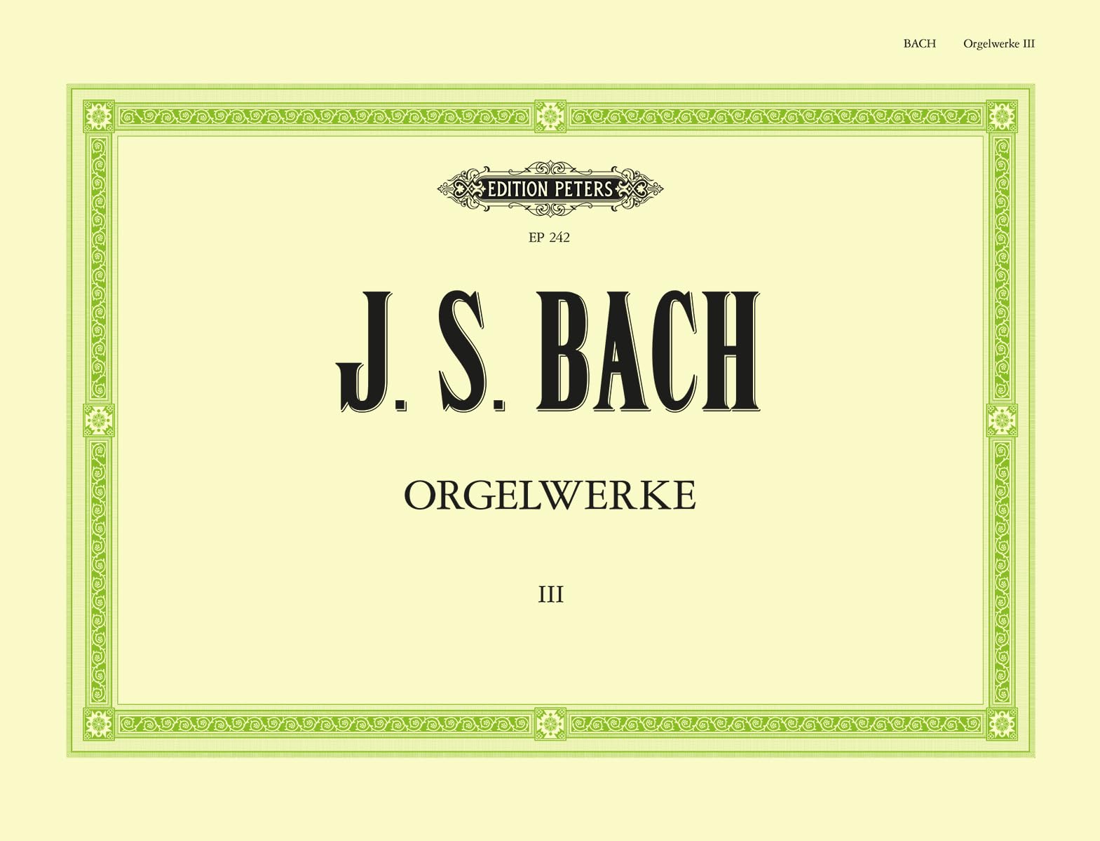 Orgelwerke in 9 Bänden - Band 3 Arts & Music