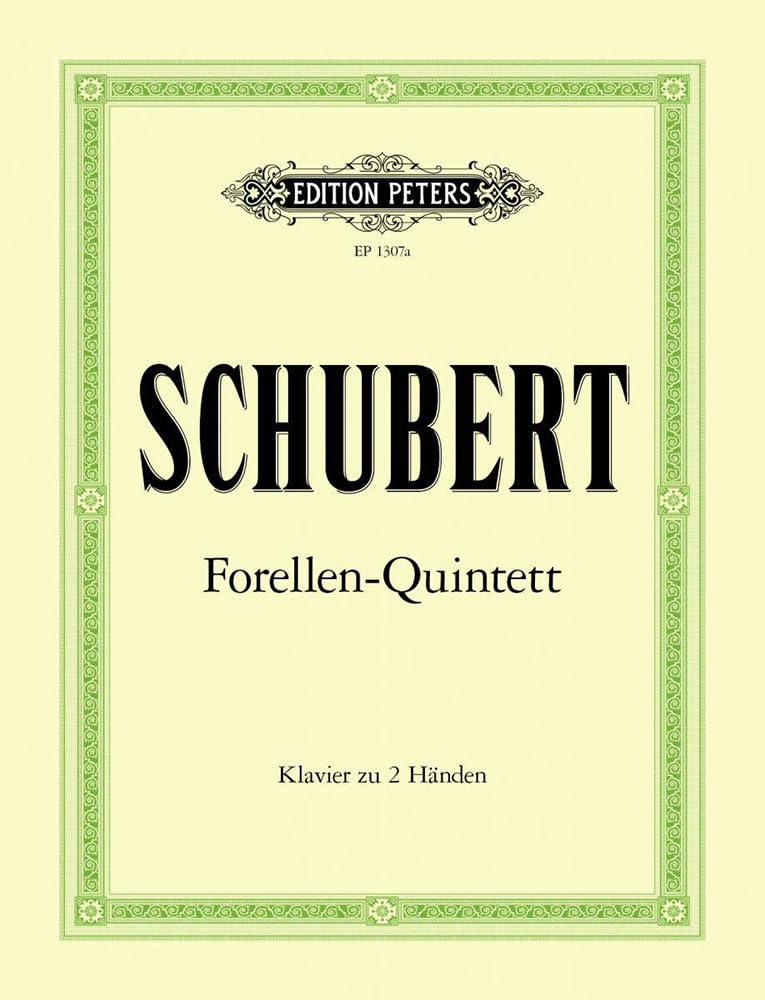 Trout Quintet Op. 114 (Arranged for Piano) Sheet Music