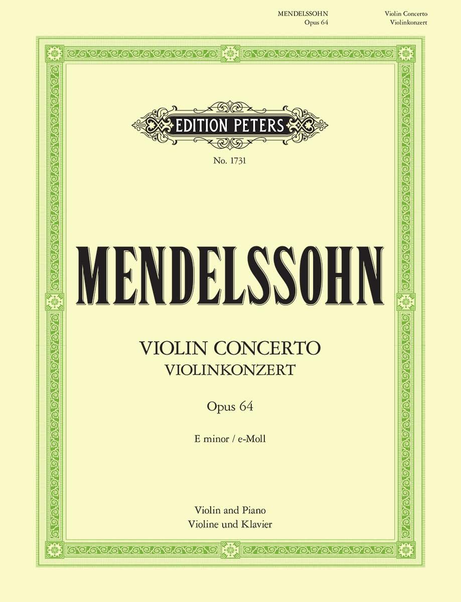 Violin Concerto in E Minor Op. 64 (Edition for Violin and Piano) Music