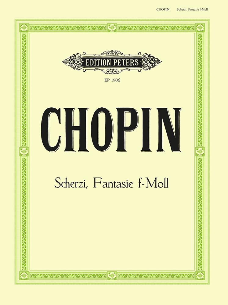 SCHERZI & FANTASIE F PIANO Sheet Music