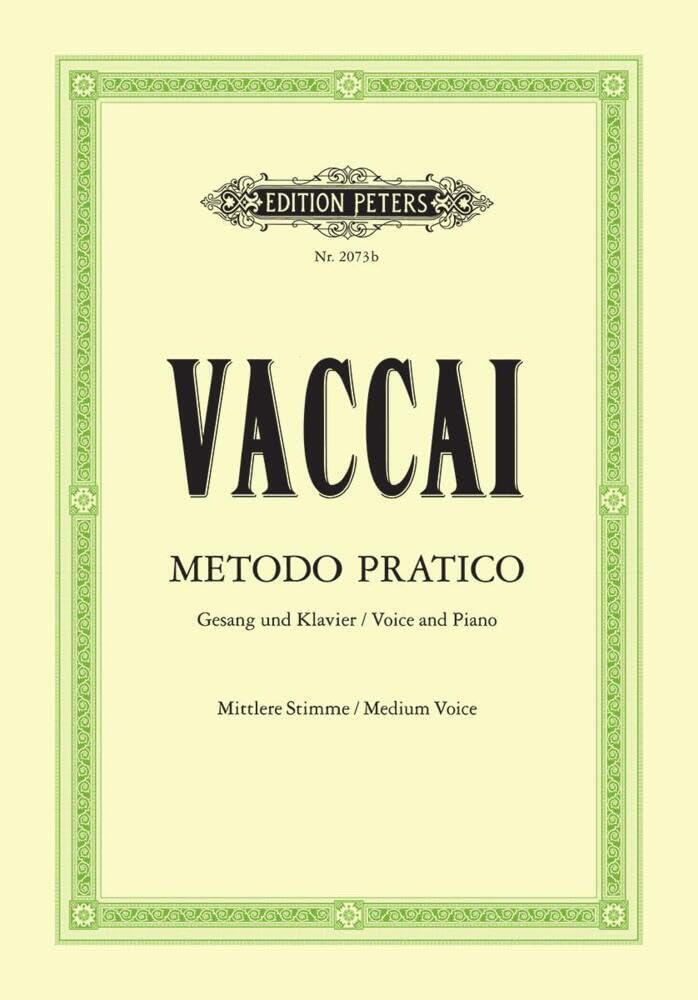 Metodo Pratico di Canto Italiano book