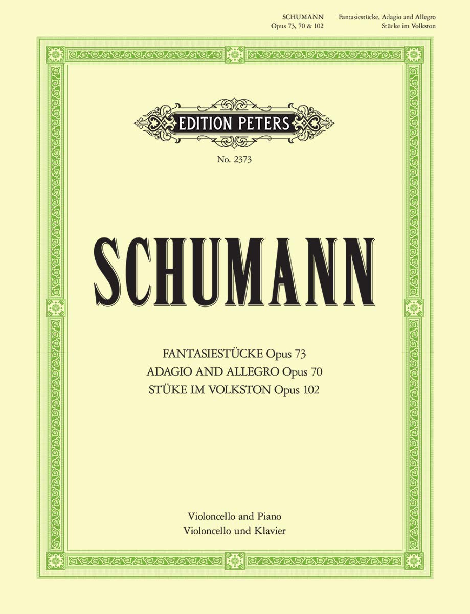 Fantasiestücke op. 73 / Adagio und Allegro op. 70 / Stücke im Volkston op. 102 Art & Literature
