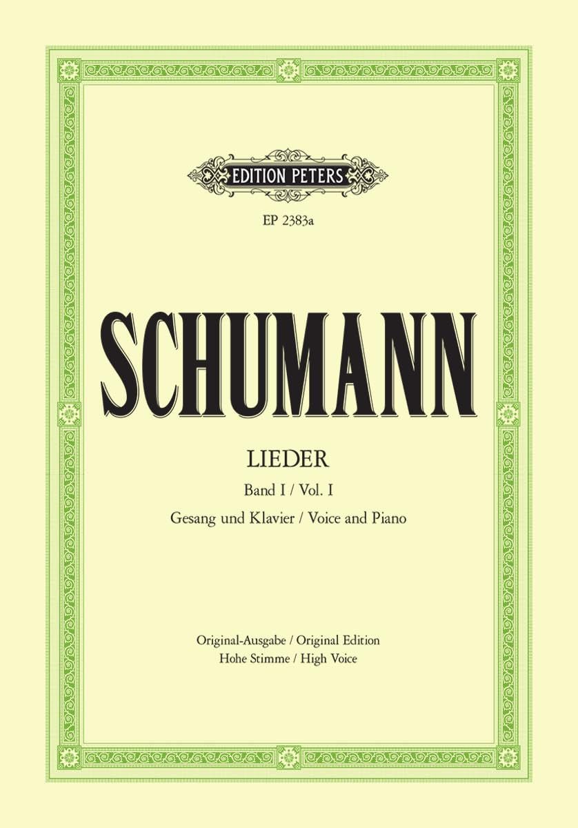 Product Image: Lieder in 3 Bänden, Urtext, Band 1