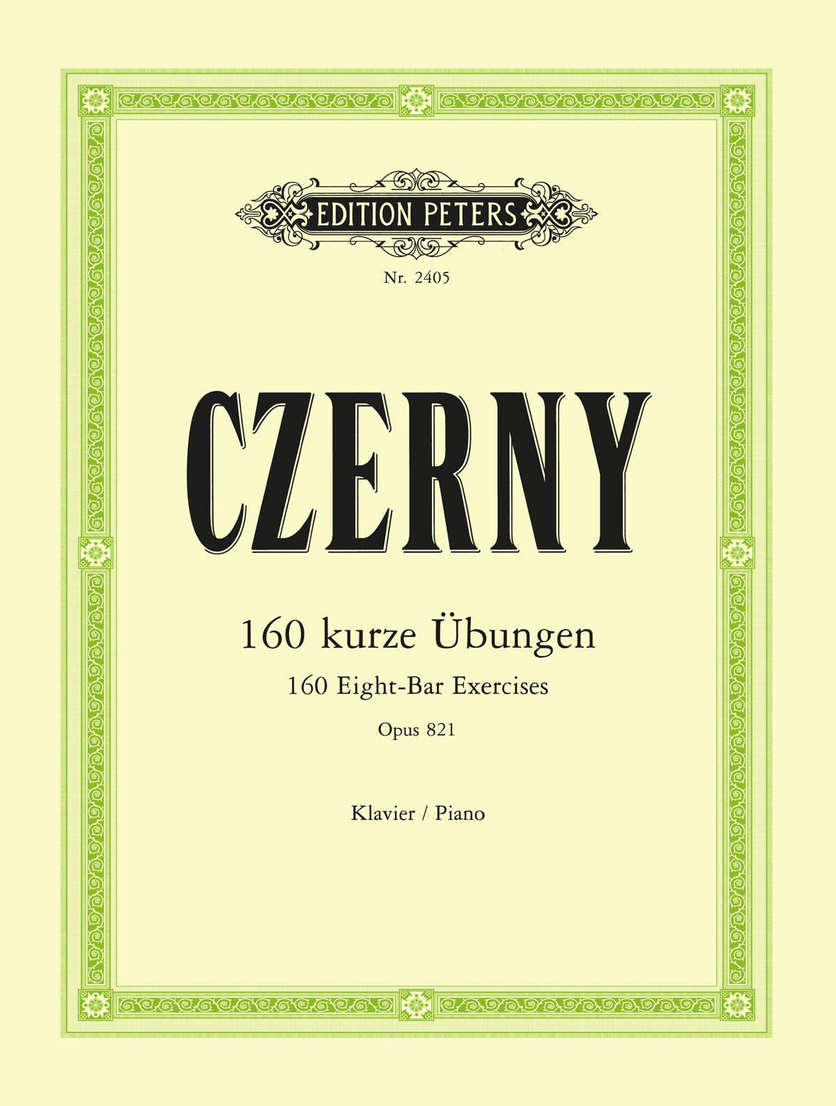 160 kurze Übungen op. 821 Art & Literature