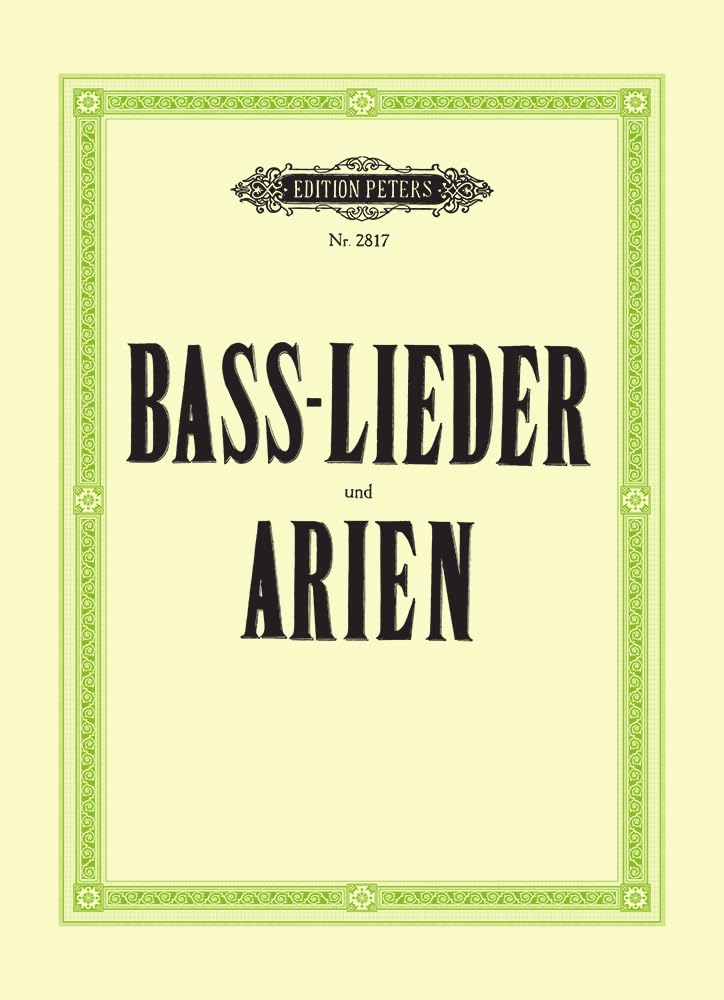 BASS ALBUM CHANT Sheet Music