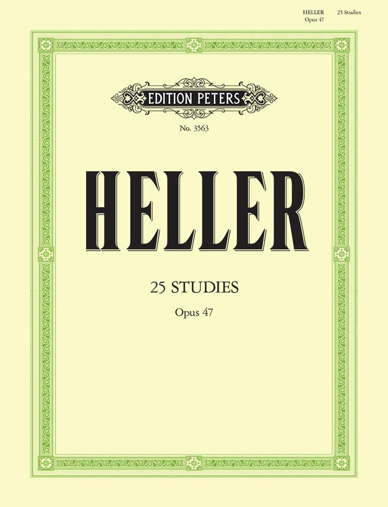 25 Studies Op. 47 for Piano: For Rhythm and Expression (Edition Peters) Sheet Music