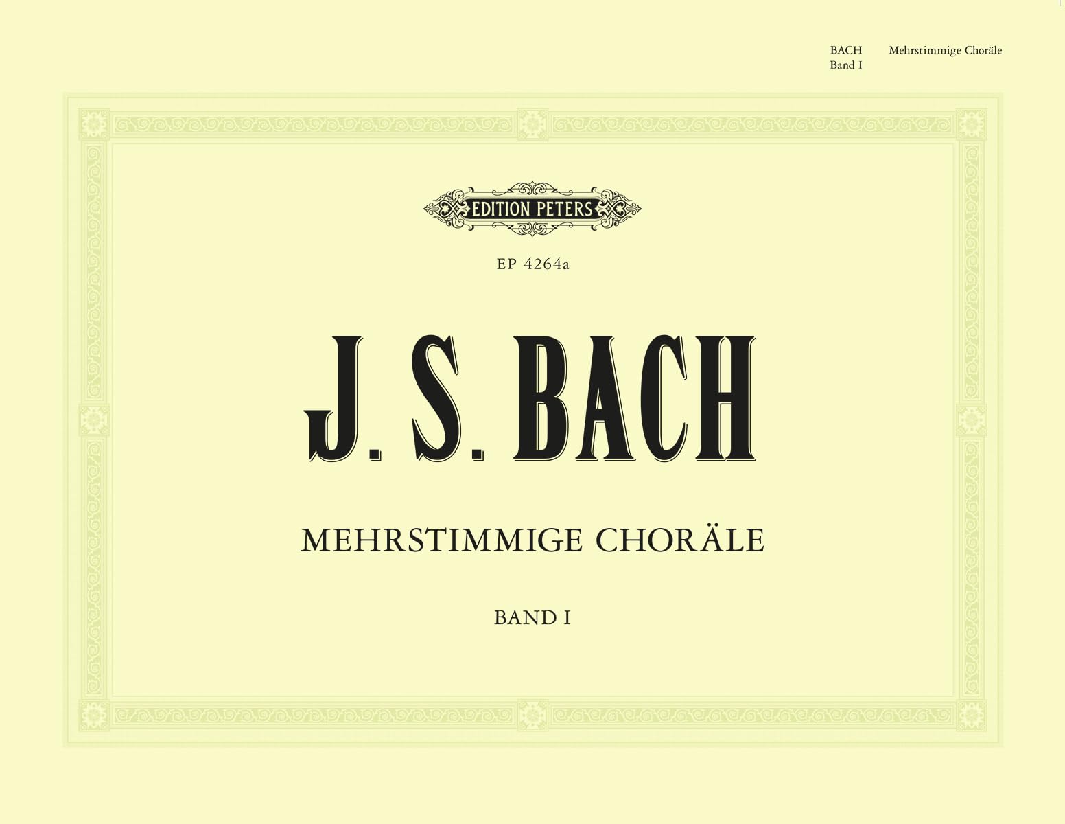 Mehrstimmige Choräle, Band 1 Sheet Music