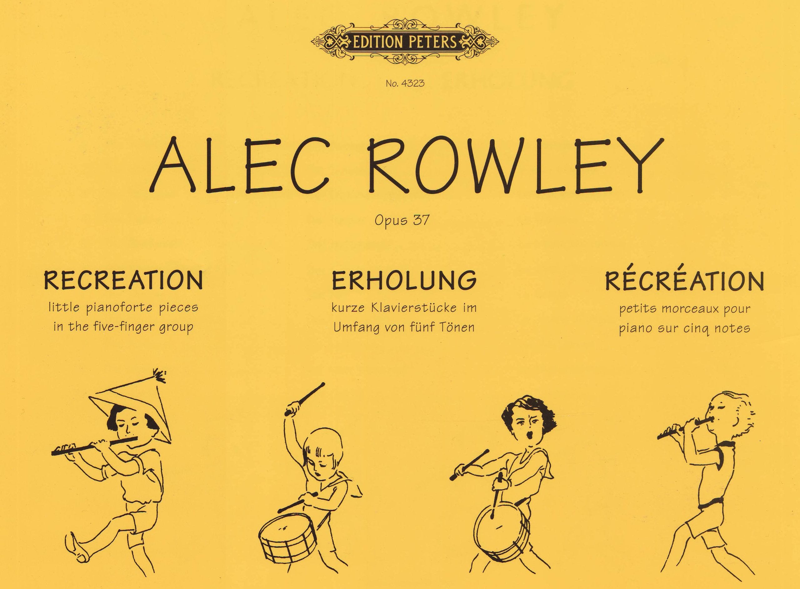Erholung op. 37 Sheet Music