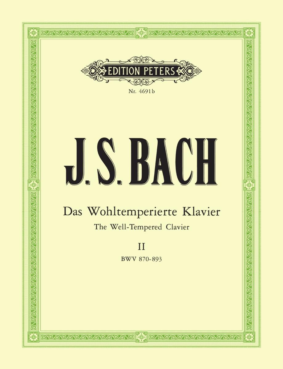 Well-Tempered Clavier Vol. 2 book
