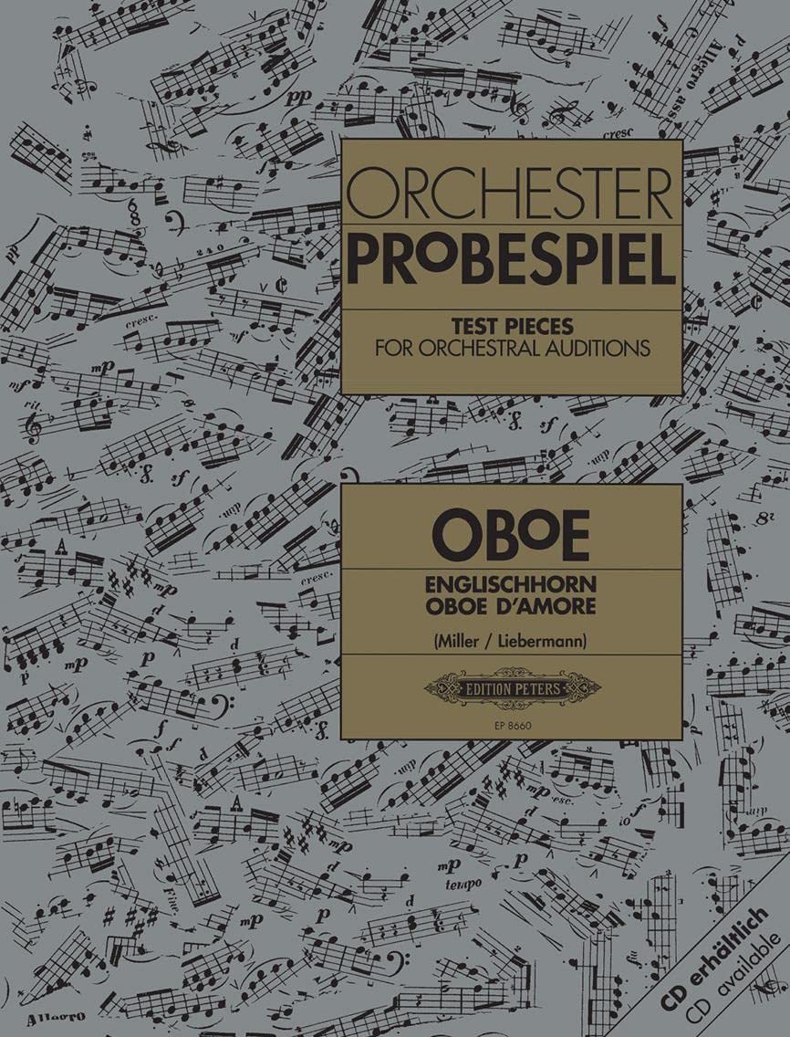 Orchesterprobespiel: Oboe / Englischhorn / Oboe d'amore: Sammlung wichtiger Passagen aus der Opern- und Konzertliteratur Sheet Music