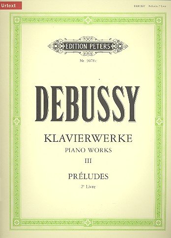 KLAVIERWERKE 3 PRELUDES 2 PIANO Sheet Music