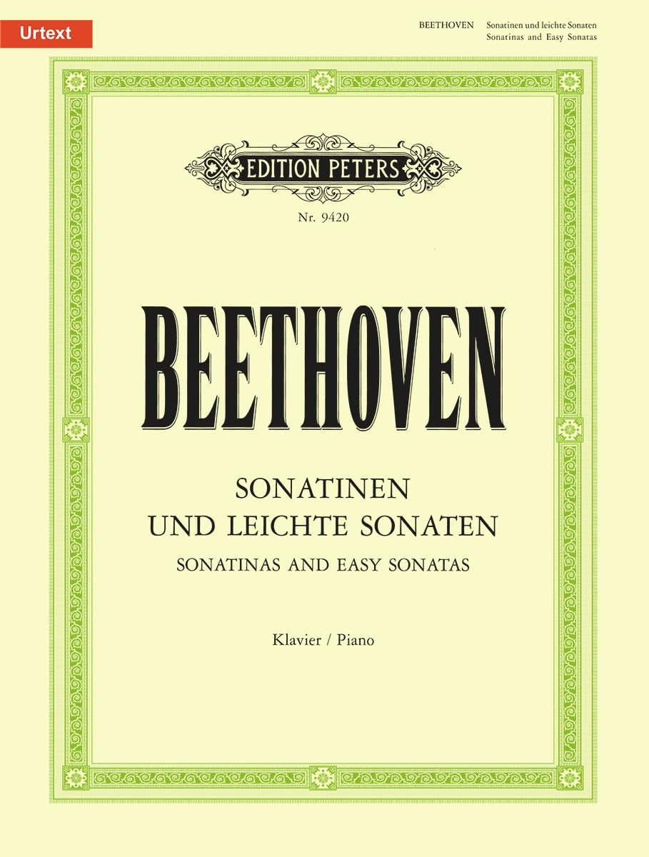 Sonatinen & leichte sonaten piano book