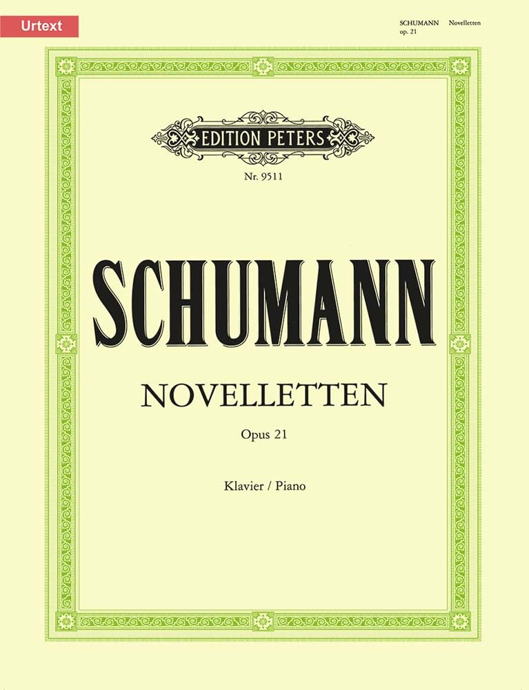 Novelletten op. 21 -Klavierwerke (Edition Peters) Sheet Music
