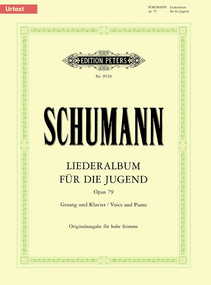 Album of Songs for the Young Op. 79 for High Voice: Urtext book