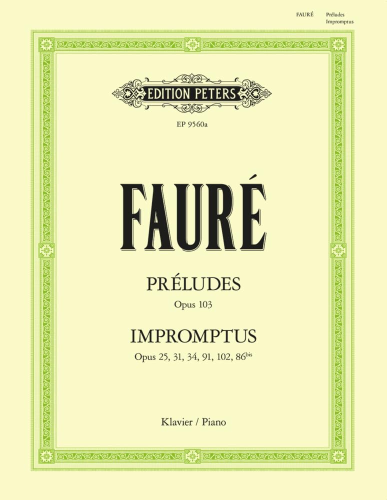 Préludes and Impromptus for Piano Sheet Music