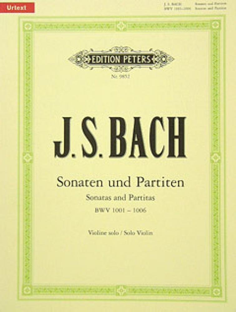 Sonaten und Partiten für Violine solo BWV 1001-1006 / URTEXT Sheet Music