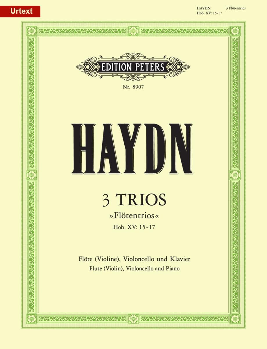 3 TRIOS HOB. XV: 15-17 -PARTITION+PARTIES SEPAREES Sheet Music