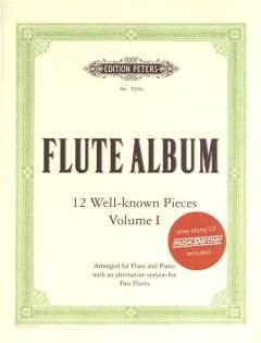 Flute Album 1 - 12 well known pieces Books