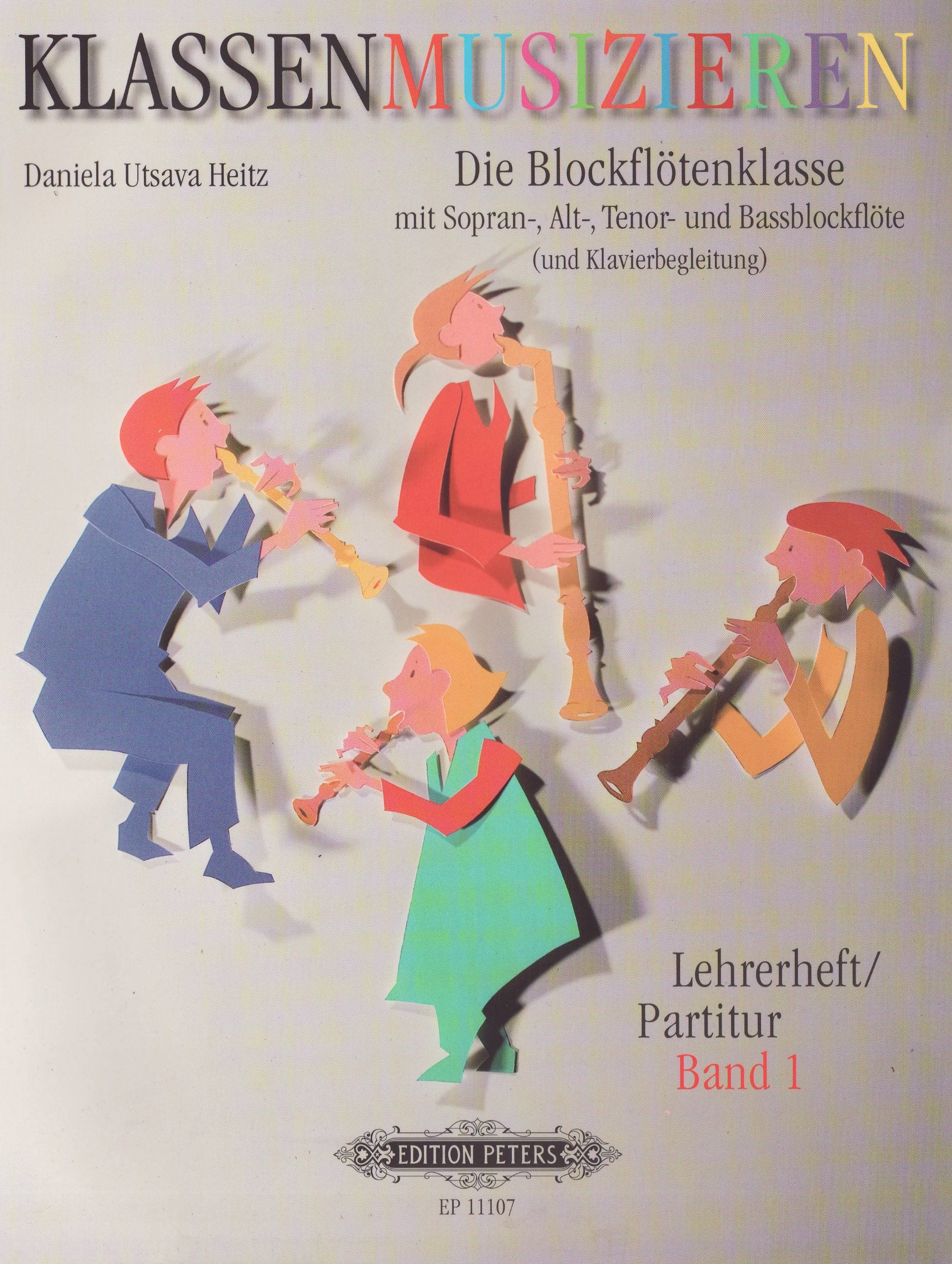 Klassenmusizieren: Die Blockflötenklasse, Band 1 Sheet Music