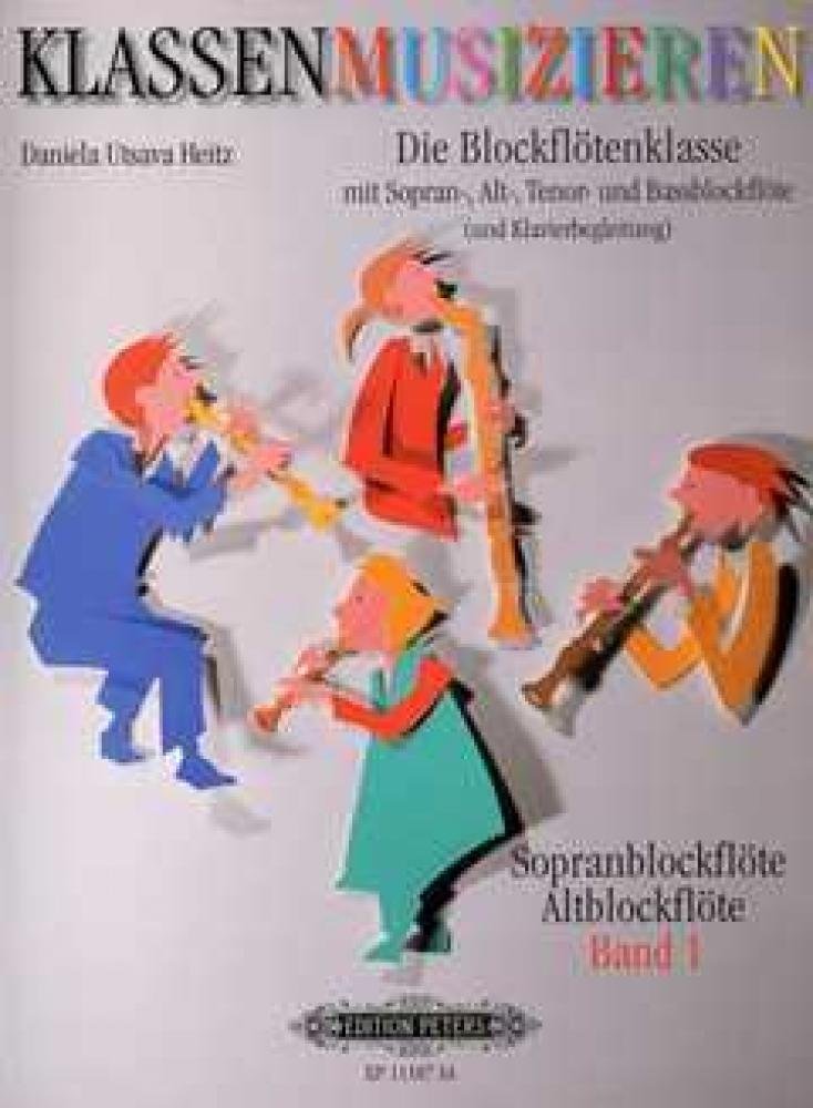 Die Blockfloetenklasse 1 / Recorder Class Vol.1 (descant & treble)(EP11107-SA) Sheet Music