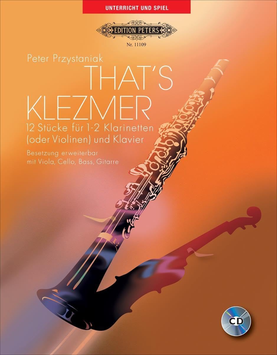 That's Klezmer: 12 Stücke für 1 - 2 Klarinetten (oder Violinen) und Klavier / Besetzung erweiterbar mit Viola, Cello, Bass, Gitarre. Bearbeitungen und Originalstücke Film, Art & Culture