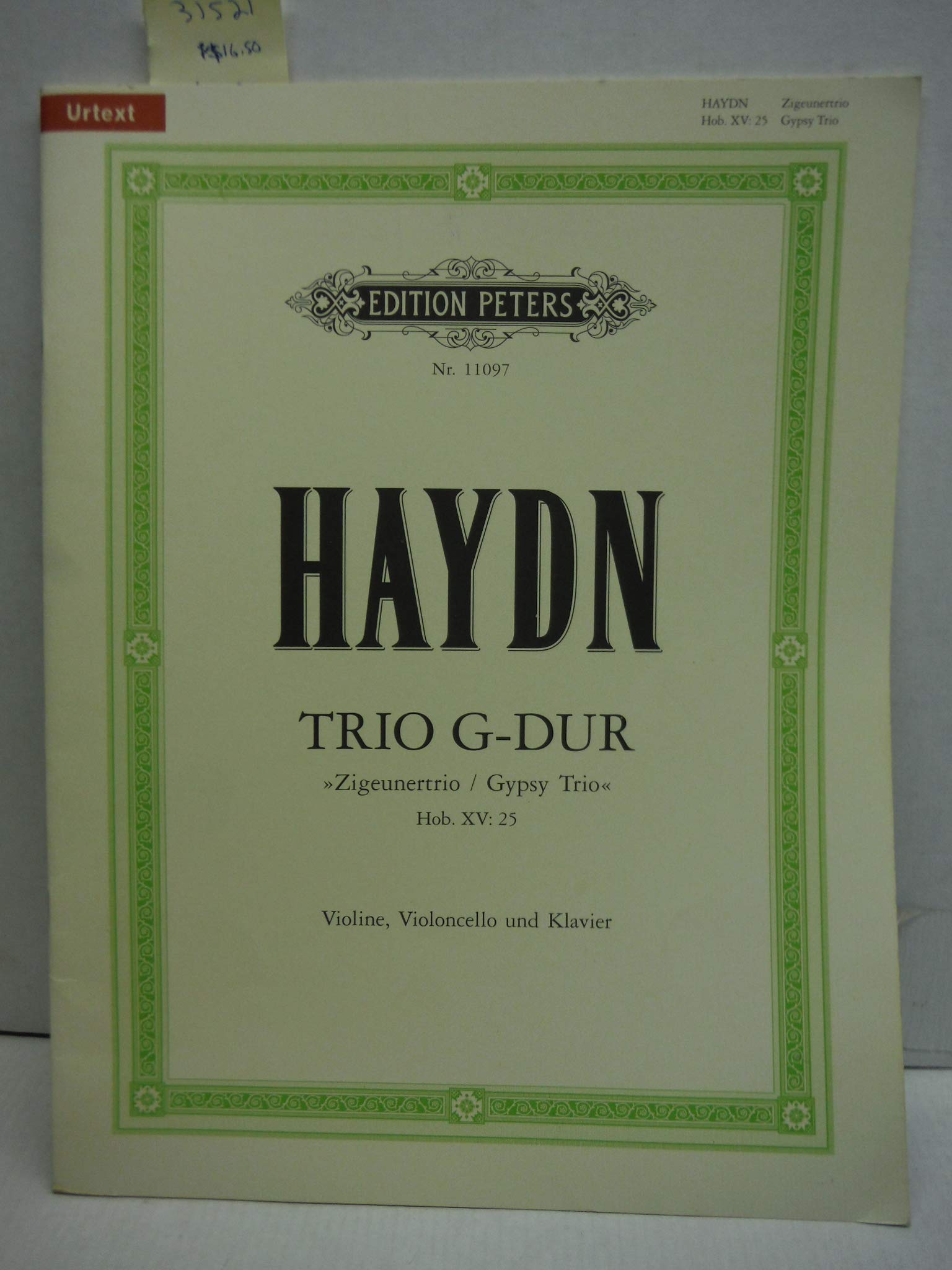 TRIO G (ZIGEUNER TRIO) +CD Sheet Music