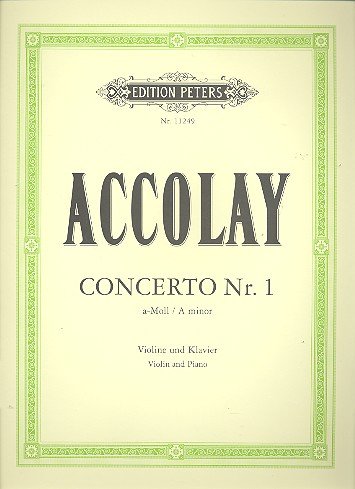Concertino a-Moll Sheet Music