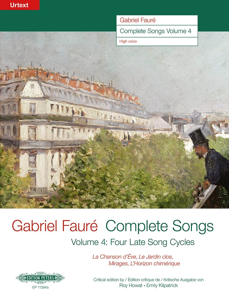 Complete Songs / Sämtliche Lieder (1906 1921), Band 4 -Ausgabe für Hohe Singstimme und Klavier-: Partitur, Urtextausgabe für Singstimme, Klavier Sheet Music