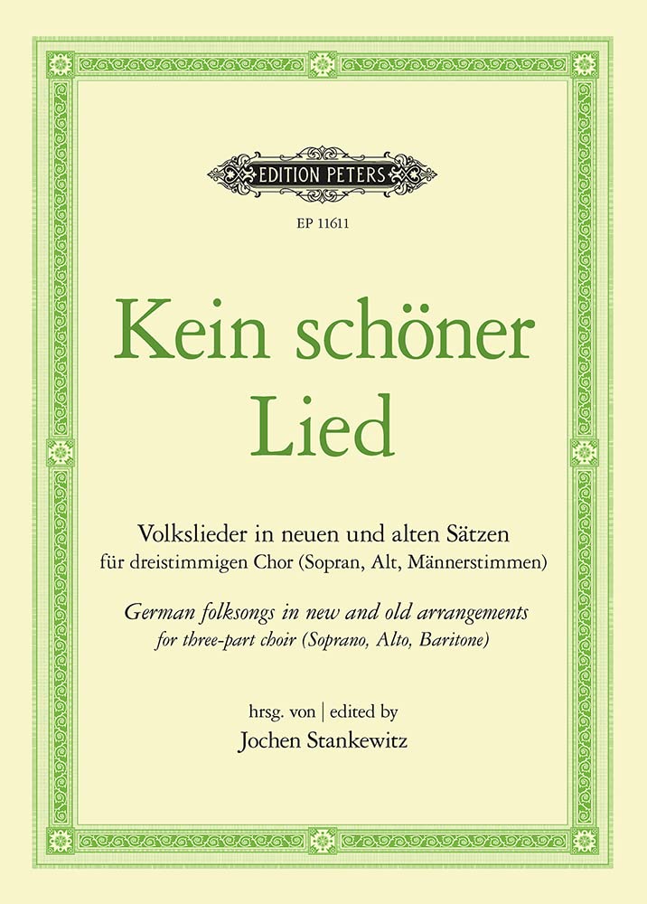 Kein schöner Lied Sheet Music