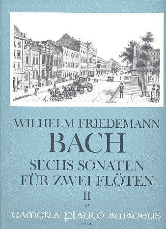 6 Sonaten Band 2 (Nr.4-6): für 2 Flöten Stimmen cd