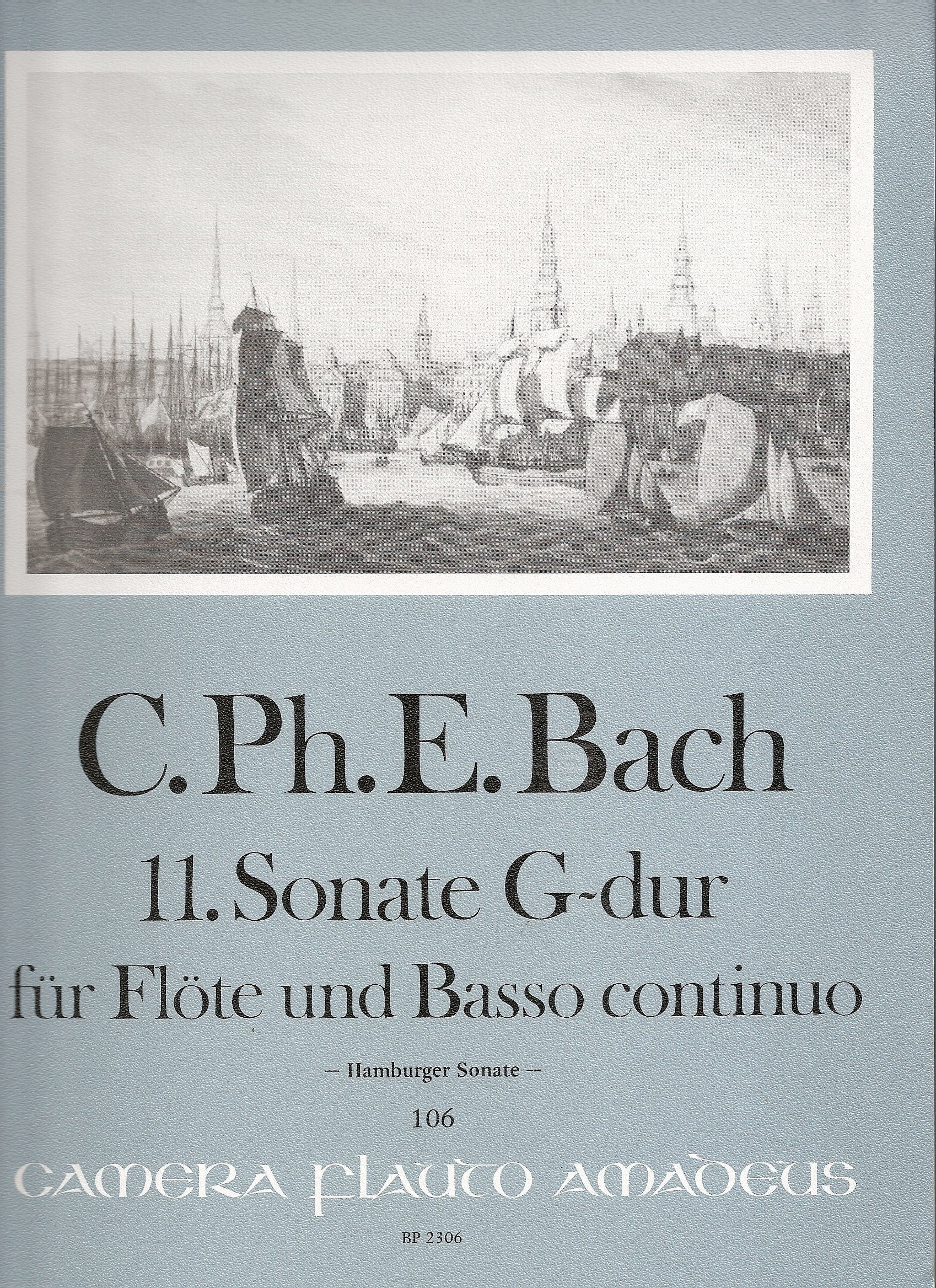 Sonate G-Dur Nr.11: für Flöte und Bc Books
